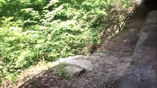 Καυτές ταινίες jacking my small dong under the bridge / bruce trail .... fuck so horny drive