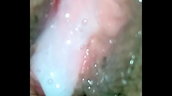 Hot My cum in my wife's vagina lái xe Phim