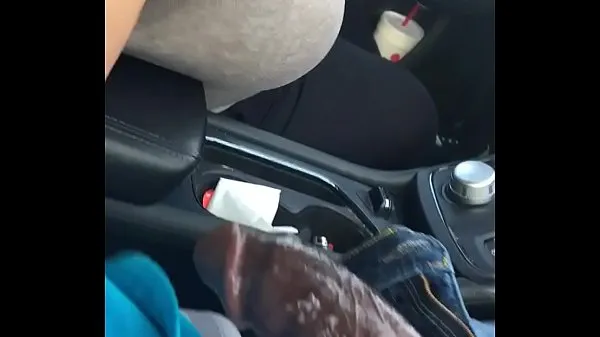 Hot Candy Cakes sucking dick in the car drive-films