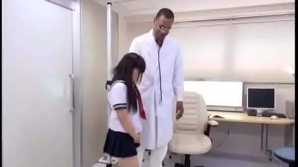 Hot Small Risa Omomo Exam by giant Black doctor drive Movies