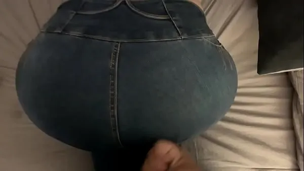 Hot I cum in my wife's pants with a tremendous ass drive Movies