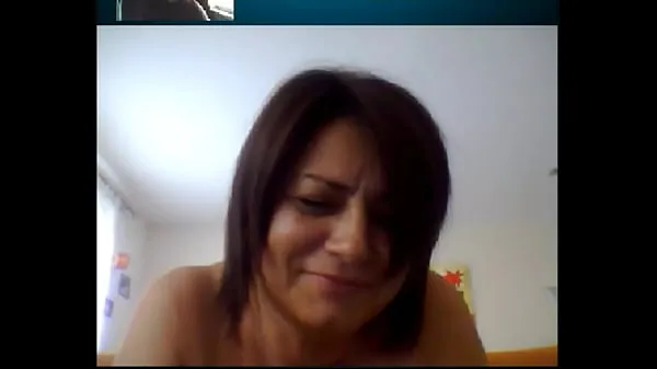 Hotte Italian Mature Woman on Skype 2-drev-film