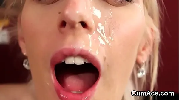 Καυτές ταινίες Peculiar model gets cum load on her face swallowing all the jizz drive