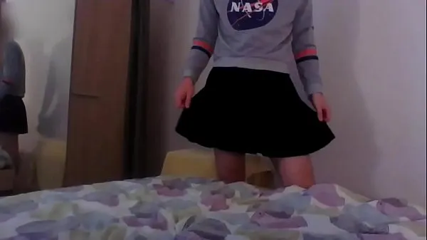 Film interessanti Divertente fan della NASA scolara crossdresser carinodrive