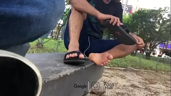 Gorące filmy z Spy Male Feet (SEXY SWEATY SOLESdysku