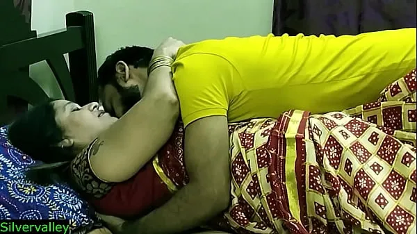 Hot Indian xxx sexy Milf aunty secret sex with son in law!! Real Homemade sex drive Movies