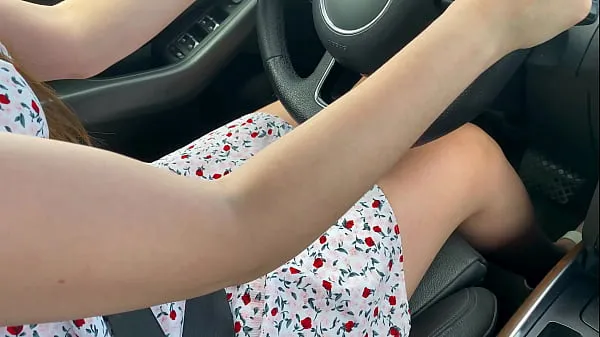 Hot Stepmother: - Okay, I'll spread your legs. A young and experienced stepmother sucked her stepson in the car and let him cum in her pussy drive Movies
