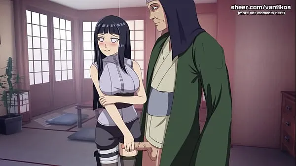 Películas Naruto: Entrenador Kunoichi | tetona gran culo hinata hyuga mujer joven pajea la polla del anciano para demostrar que ella es una verdadera shinobi | Mis momentos de juego más sexys | Parte 1 populares