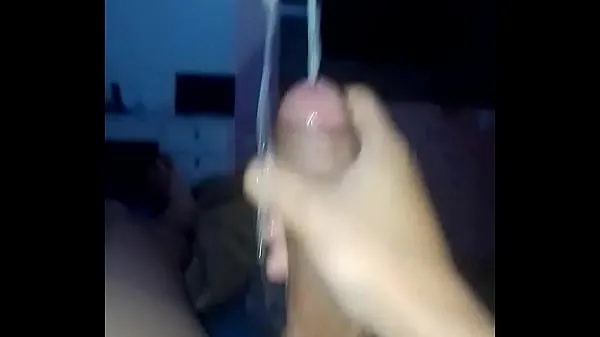 Hotte cumming a lot of sperm while masturbating-drev-film