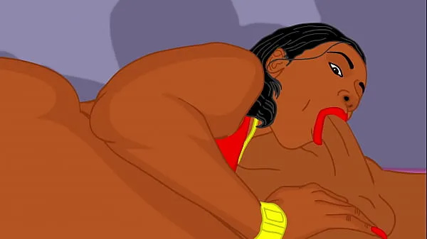 Películas Cartoon Cherokee D Ass hace una increíble mamada hentai de gran culo populares