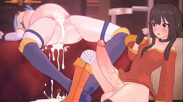 Hot Aqua Gets Pounded (KonoSuba Futa Animation drive Movies