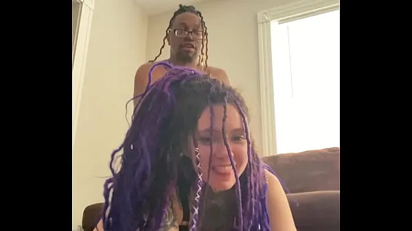 Gorące filmy z Broke purple dreadhead takes hard dick in rough poundingdysku