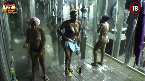 Gorące filmy z Big Brother Africa Hotshots Shower Hour - Goitse Butterphly Sipe Luisdysku